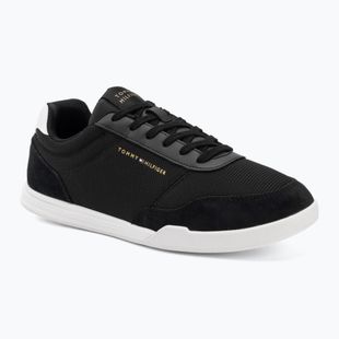 Férfi cipők Tommy Hilfiger Low Pro Cupsole Nylon Suede Mix black