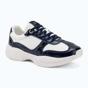 Női cipők Tommy Hilfiger ModernRunner Shiny Leather yale navy