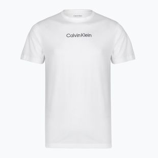 Férfi póló Calvin Klein 000NM2748E Crew Neck classic white w/ blue nights