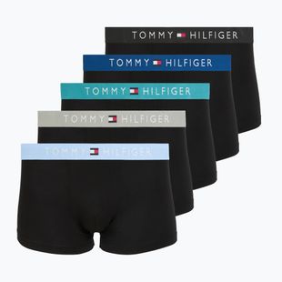 Férfi boxer nadrág Tommy Hilfiger Trunk black/ant silver/ves blue/opu bl/haz te