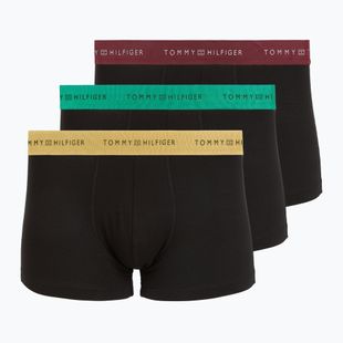 Férfi boxer nadrág Tommy Hilfiger Trunk Metallic gold/burgundy/green