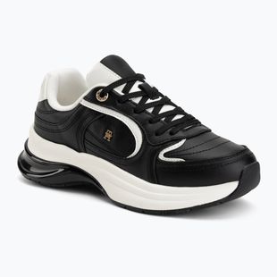Női cipők Tommy Hilfiger Chic Runner black/ecru