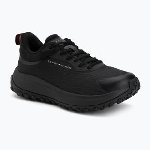 Férfi cipők Tommy Hilfiger The Canyon X Knit triple black