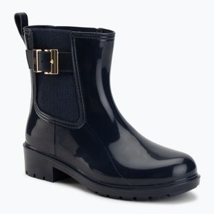 Női gumicsizma Tommy Hilfiger Buckle Glossy Ankle space blue