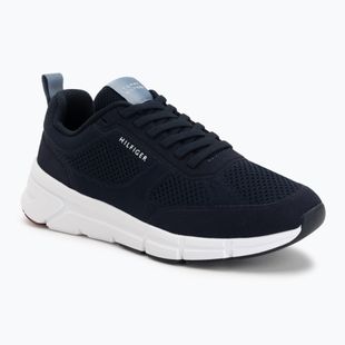 Férfi cipők Tommy Hilfiger Light Knitted navy blue