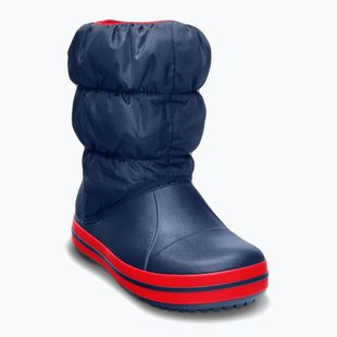 Crocs Winter Puff Kids navy/red gyerek hótaposó