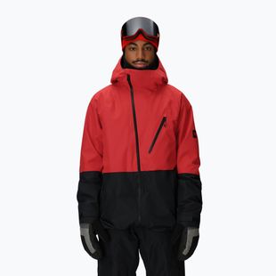 Férfi snowboarddzseki 686 Hydra Thermagraph true red colorblock