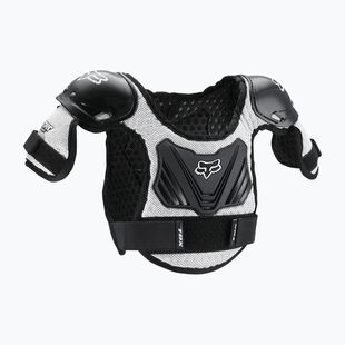 Fox Racing Peewee Titan Roost Deflector Jr fekete/ezüst gyermek kerékpáros ütköző