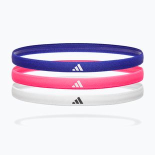 Fejpántok adidas Hairbands 3 pack lucid blue/lucid pink/white