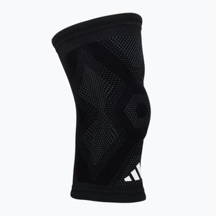 Kompressziós térdvédő adidas Aeroready Knee Support fekete/ fehér