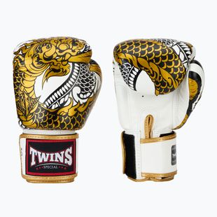 Boxkesztyű Twins Special Fancy FBGVL3-52 white/gold