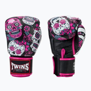 Boxkesztyű Twins Special Fancy FBGVL3-53 Skull pink/black