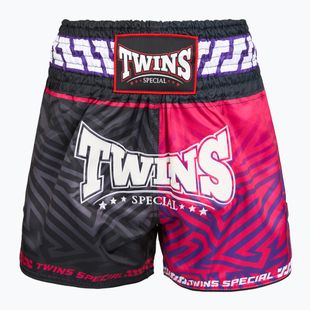 Edző rövidnadrágok Twins Special Muay Thai Twins Maze brown/pink/blue/white