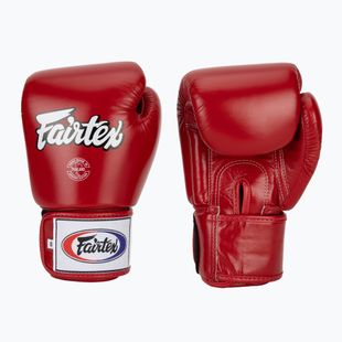 Boxkesztyű Fairtex Universal "Tight-Fit" Design red
