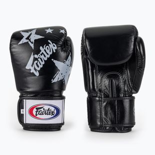 Fairtex "Tight-Fit" Design-Nation Prints Collection bokszkesztyű fekete