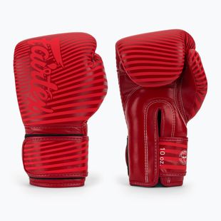 Fairtex Microfiber Art Collections Minimalism Art Red Bosc kesztyű