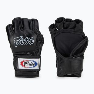 Fairtex "Open Thumb Loop" MMA kesztyű fekete
