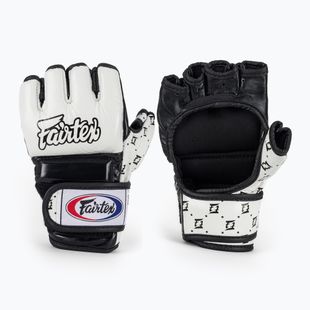 Fairtex Super Sparring grappling kesztyű fehér/fekete