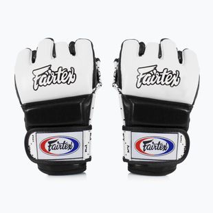 Fairtex Super Sparring grappling kesztyű fehér/fekete