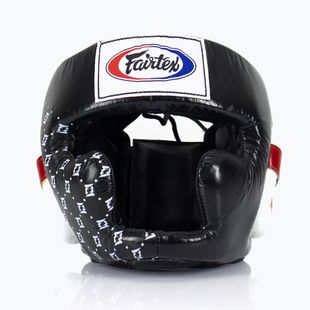Box fejvédő Fairtex Super Sparring black/white