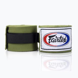 Fairtex Handwraps bokszkötszer 300 cm olívaolaj színű