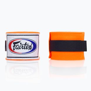Fairtex Handwraps bokszkötszer 300 cm narancssárga