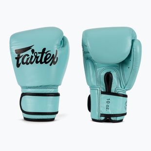 Boxkesztyű Fairtex Genuine Leather Boxing blue