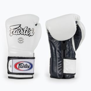 Boxkesztyű Fairtex Heavy Hitter's Mexican Style white/blue