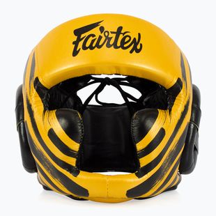 Fairtex mikroszálas fejvédő bokszsisak arany