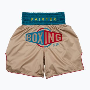 Fairtex Boxing Trunks BT2010 'Vintage' khaki színű boksznadrág