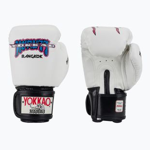 Férfi bokszkesztyűk YOKKAO East Club white