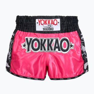 Férfi edzőnadrág YOKKAO Original Muay Thai magenta
