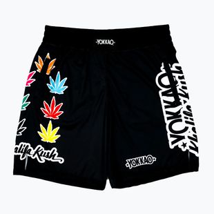 Férfi edzőshort YOKKAO Khalifa Kush Workout black