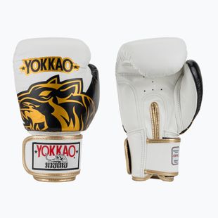 Boxkesztyű YOKKAO Original Boxing Gloves absolute white