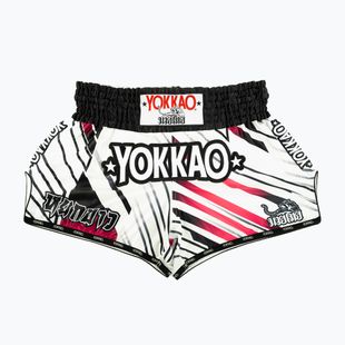 Férfi edzőshort YOKKAO Power Muay Thai white