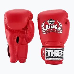 Top King Muay Thai Super kék boxkesztyűk