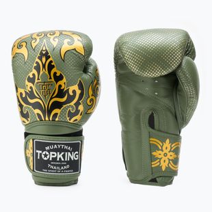 Top King Boxing Kanok khaki bokszkesztyűk