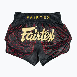 Fairtex Muay Thai edzőnadrág BS1921 'Volcano' fekete