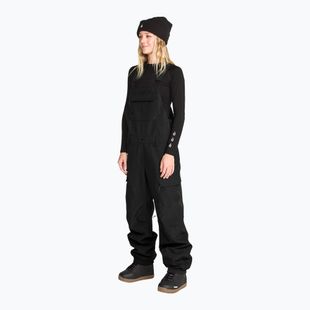 Női snowboardnadrág Volcom Crestron 3D Stretch Bib Overall black