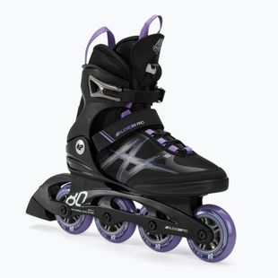 Női görkorcsolya K2 Alexis 80 Pro black/lavendar