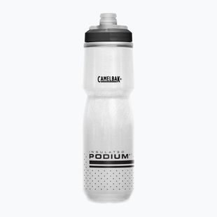 CamelBak Podium Chill kerékpáros palack 710 ml fehér/fekete