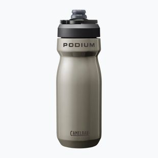 Kerékpáros kulacs CamelBak Podium Insulated Steel 530 ml stainless