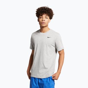 Férfi póló Nike Dri-Fit dark grey heather/black