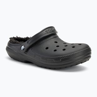 Papucs Crocs Classic Lined Clog black/black