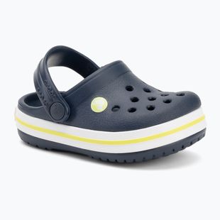 Crocs Crocband Clog Gyerek flip-flop tengerészkék/citrus színben