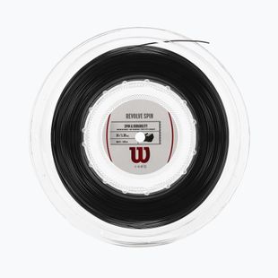 Wilson Revolve Spin 16 200M Tenisz húr Fekete WRZ907600 WRZ907600