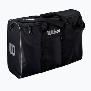Kosárlabda labdatáska Wilson Travel Basket 6 Ball black/silver