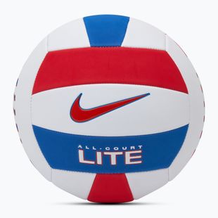 Röplabda Nike All Court Lite Volleyball white/university red/game royal/university red rozmiar 5