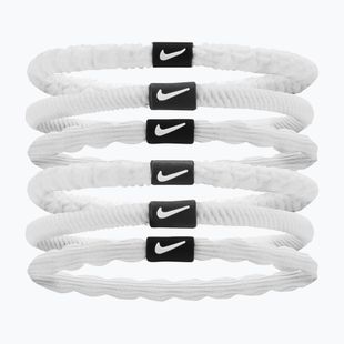 Hajgumi Nike Flex Hair Tie 6 szt. white/black/white