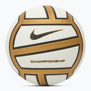Röplabda Nike Championship Volleyball metallic gold/white/metallic gold/black rozmiar 5